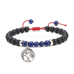 Braccialetto con ciondolo albero della vita in lega&nbsp;BJEW-JB08504