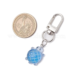 8 шт. подвеска в виде черепахи из светящейся смолы HJEW-JM03119