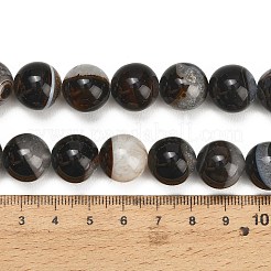 Filo di perline di agata naturale&nbsp;GG-L001-L02-03B