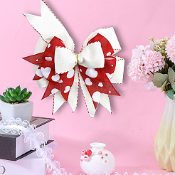 Большой бант из полиэстера FIND-WH0126-414G