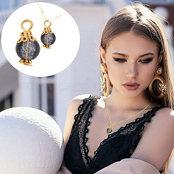 120шт стеклянный кулон&nbsp;PALLOY-HY00005