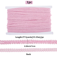 27.5 ярд полиэстеровой кружевной ленты для отделки OCOR-GF0004-81C