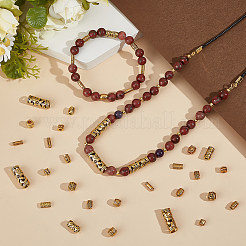 120шт 12 стиля бусины из сплава в тибетском стиле FIND-PH0025-18