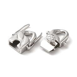 Некорневая хирургическая нержавеющая сталь 316 с застежками-крутилками STAS-M313-01P-03