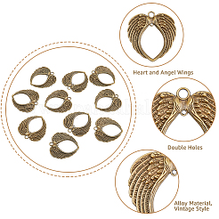 Большие подвески из цинкового сплава FIND-FH0006-11