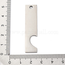 Большие подвески из нержавеющей стали 201 с защитой от потускнения STAS-R002-22P