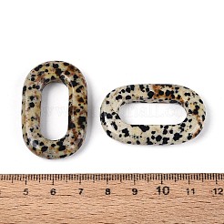 Dalmate jaspe naturels pendentifs&nbsp;G-Q601-12F