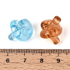 Прозрачные акриловые бусины&nbsp;X-TACR-T030-03M