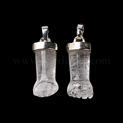 Природного кварца хрустальных подвесок&nbsp;G-K322-01B-P-01