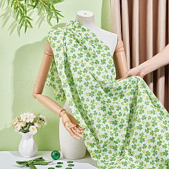 Polyesterstoff zum St. Patrick's Day&nbsp;DIY-WH0661-59B