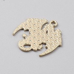 Золотили эмали сплава подвески&nbsp;ENAM-CJC0001-21G-02