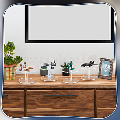 8 комплект акриловых стеллажей для хранения в 6 стилях AJEW-NB0006-30