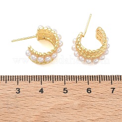 Boucles d'oreilles en laiton pour femmes&nbsp;EJEW-A168-19G