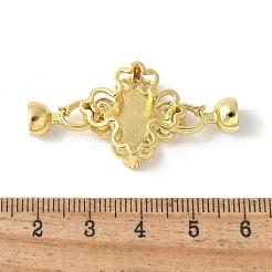 Проложить латунный прозрачный кубический цирконий над застежками KK-M320-06G