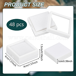 48 шт. пластиковые коробки для хранения драгоценных камней и ювелирных изделий OBOX-BC0001-53