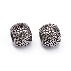 Европейские бусины из нержавеющей стали 304 STAS-G220-37AS