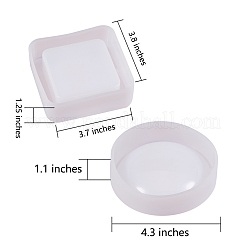 2шт 2 стиля силиконовые Молды DIY-SZ0002-32