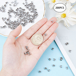 Крышки для обжимных бусин из нержавеющей стали 304 STAS-P239-34P-01