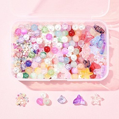 Прозрачные стеклянные бусины&nbsp;GLAA-FS0001-92