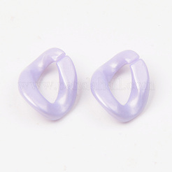 Opake Acryl Verknüpfung Ringe&nbsp;LS-OACR-S038-003A-03