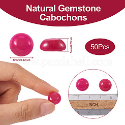 Натурального белого нефрита кабошонов X-G-T073-23