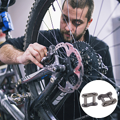 Соединительные звенья роликовой цепи из марганцовистой стали&nbsp;FIND-WH0033-76