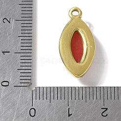 Anhänger aus natürlichem Karneol (gefärbt und erhitzt)&nbsp;STAS-L277-09G-02