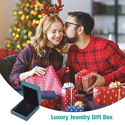 3 шт. набор из 3-х коробок для хранения ювелирных изделий из искусственной кожи CON-DC0001-07