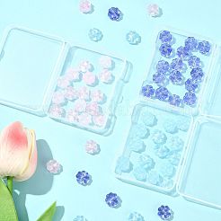 20 шт. Прозрачные стеклянные бусины GLAA-FS0002-40C