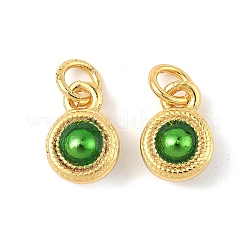 Латунь эмаль подвески&nbsp;KK-K364-18G