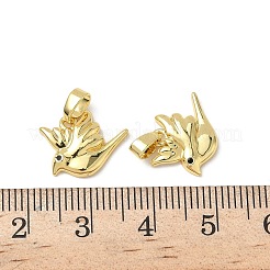 Латунные микро проложить кубического циркония подвески&nbsp;KK-I371-12G