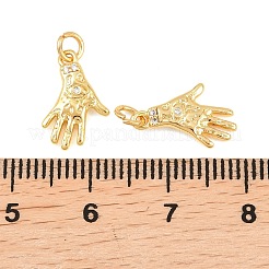 Латунные микро проложить кубического циркония подвески&nbsp;KK-F927-26G