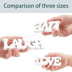 Мдф доска буквы для украшения дома партии стены DJEW-CN0001-05