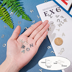 Подвески в виде букв алфавита из нержавеющей стали 304&nbsp;STAS-PH0019-70