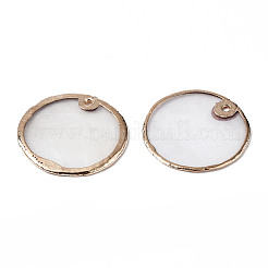 Подвески из натуральных ракушек Capiz SSHEL-N034-83B-01