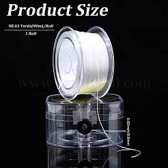 1 рулон круглой кристаллической эластичной нити EW-PA0001-02B