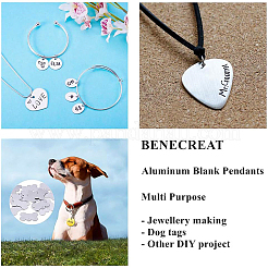 Алюминиевые пустые подвески ALUM-BC0001-08P