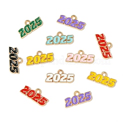 80шт 8 цвета сплава эмалевые подвески&nbsp;ENAM-CJ0006-86