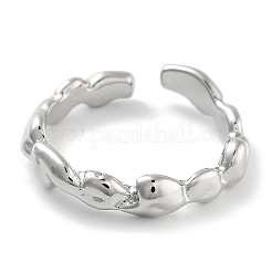 Латунные открытые манжеты для женщин&nbsp;RJEW-Z059-20P