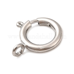 Латунная застежка пружинного кольца KK-D407-20P-E