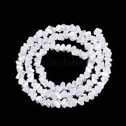 Perlas de vidrio de imitación de Jade imitación electrochapa&nbsp;EGLA-Q139-01A-B02