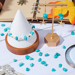 2 нити натуральных бусин говлита нити TURQ-SC0001-17