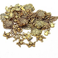 Сплавочные подвески тибетского стиля&nbsp;TIBEP-MSMC020-AG