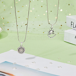 12 шт. 925 застежки-кнопки из стерлингового серебра STER-HY0001-01B