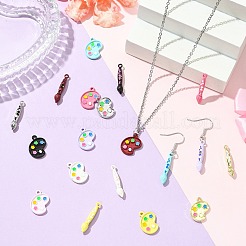 20шт 20 стиля подвески из сплава с эмалью&nbsp;FIND-CJ0005-05