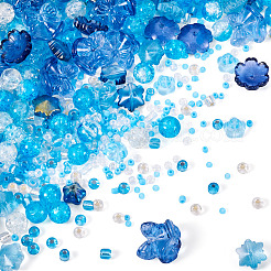 Прозрачная краска-спрей и стеклянные бусины с эффектом кракелюра&nbsp;GLAA-TA0003-45