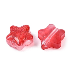 Прозрачные бусины из матового стекла&nbsp;GLAA-NH0003-01I