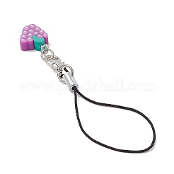 Мобильные ремни из полимерной глины ручной работы HJEW-JM01077