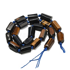 Gefärbte natürliche blaue Tigerauge-Perlenstränge&nbsp;GG-CBA295D-01