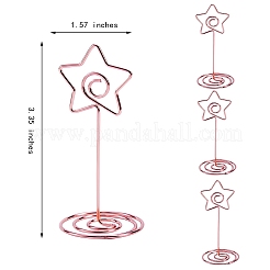 Держатель визитки из углеродистой стали в 16 стилях&nbsp;AJEW-SZ0001-82